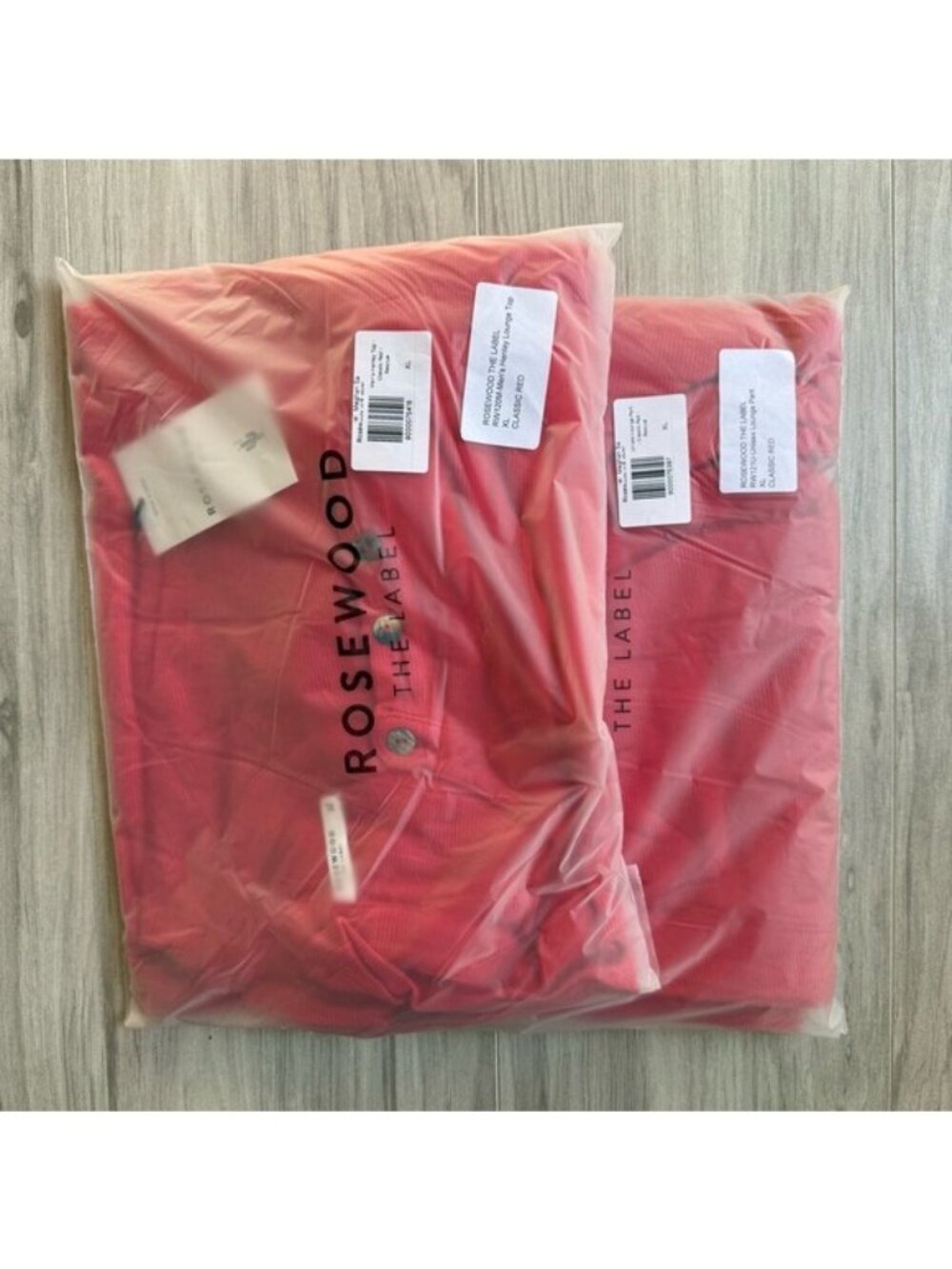 Rosewood The Label Pajamas Red